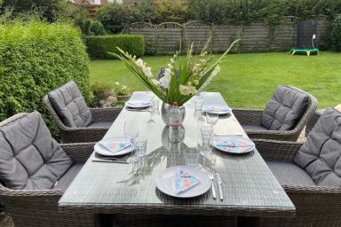 "Moin Moin" - gemütliches Ferienhaus mit Garten und Terrasse  für die große Familie