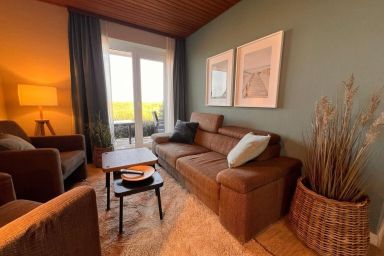 Ferienwohnung  NW 26 Terrasse mit Meerblick