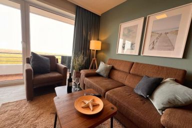 Ferienwohnung  NW 35 Balkon mit Meerblick