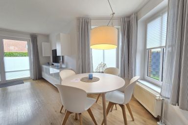 Ferienhaus Heimathafen zentral in Neßmersiel eingezäunt, Hund Willkommen