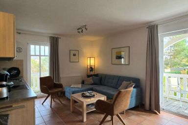Ferienwohnung D5 - Strandnahe 2-Zi-Wohnung im ersten Obergeschoss mit zwei Balkonen und WLAN