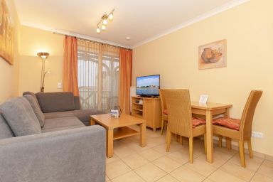 Apartment-Residenz Ostseestrand - Ostsee-Apartment mit zwei Balkonen - Saunabereich im Haus und 100 m zum Strand!