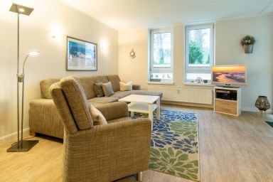Strand-Park - Gemütliche Ferienwohnung mit sonniger Süd-West-Terrasse in toller Strandlage