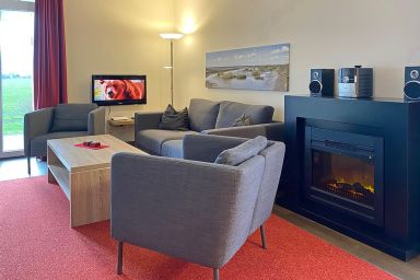 Resort Deichgraf - Strandnahe Ferienwohnung mit Sauna und toller, sonniger Terrasse mit Strandkorb