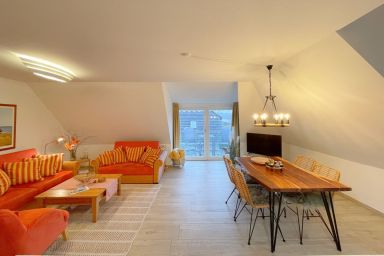 Inselhaus - Komfortable Ferienwohnung mit 65qm, im Dachgeschoss, für 3 Personen.
