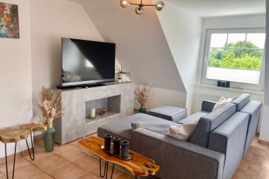 Goede Tiid - Gemütliches App. für 2 Pers. mit Westterrasse und WLAN.