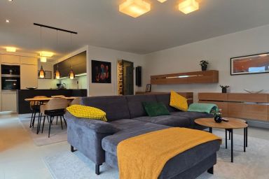 Ferienwohnung LP15 - "Das Penthouse" - Exklusive Ferienwohnung (141 m²) mit Kamin, Dachterrasse, WLAN und Fahrstuhl