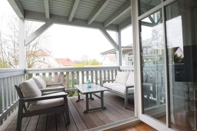 Villa Barbarossa Fewo 4 - Komfortable Ferienwohnung mit Balkon und Strandnähe in Villa Barbarossa, Kühlungsborn