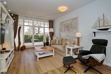 Meeresblick - Moderne Erdgeschosswohnung mit Terrasse & eingeschränktem Meerblick