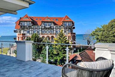 Villa Siegfried - Penthouse Kühlungsborn West – Villa Siegfried, Meerblick, Dachterrasse, strandnah