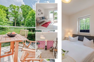 Villa Doris - Moderne Ferienwohnung in Heringsdorf mit Balkon – nur 1000 m vom Strand entfernt