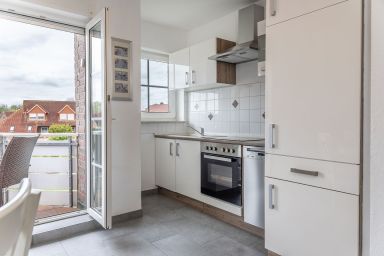 50040 FeWo kleine Nordseeliebe - Apart und lauschig: Die entzückende Maisonette-Wohnung mit ihren ca. 50 qm hält sehr viel bereit, aber vor allem Gemütlichkeit.