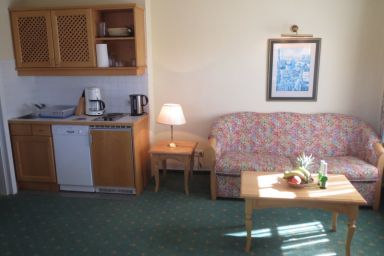 Ferienanlage Alt Reddevitz - Ferienwohnung Steglitz, 50 qm, 1 Schlafzimmer, max. 4 Personen