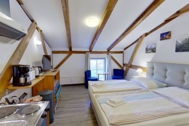 Rügenhof - Ferienwohnung Veilchentreppe mit 22qm, 1 Wohn-Schlafzimmer, max. 2 Personen