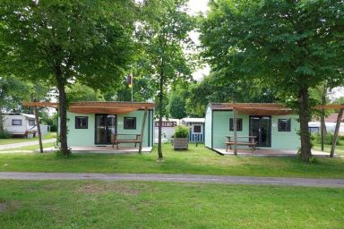 Freizeitpark am Emsdeich - Family Woodlodges 1 mit eigener Küche und WC
