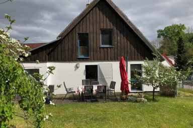 Freistehendes großes Ferienhaus mit Garten am Waldrand - Großes Ferienhaus Usedom