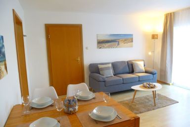 Ferienwohnung mit Balkon 42 m² mit Strandfeeling - Ferienwohnung Obergeschoss mit Balkon und Strandfeeling