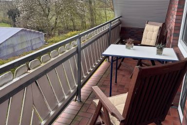 Ferienhaus Janßen - Ferienhaus Janßen - Obergeschoss mit Balkon