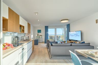 Perfect Time - Ferienwohnung mit Meerblick, Fahrradunterstellmöglichkeit und Fahrradraum abschließbar