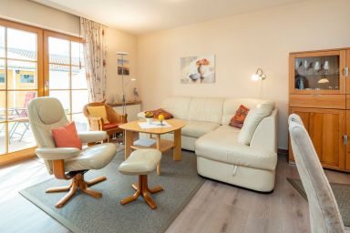 Ferienpark Freesenbruch - Komfortable Ferienwohnung mit Terrasse und Gartenblick im Ferienpark