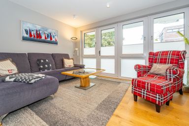 Wattmuschel - Ferienwohnung für bis zu 4 Personen mit Terrasse und Sauna.