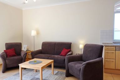 Apartment-Residenz Ostseestrand - Strandnahes Apartment mit zwei Balkonen und Meerblick - Saunabereich im Haus!