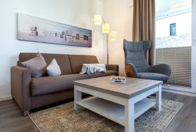 Wohn-/Essbereich mit Doppelschlafcouch
