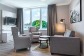 Wohn-/Essbereich mit Doppelschlafcouch
