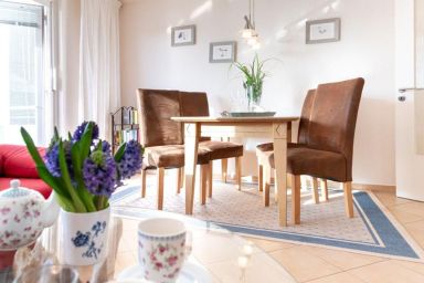 Atlantik 54 - Haus Atlantik, am Strand, 4. OG, moderne 2 Zimmerwohnung mit Balkon