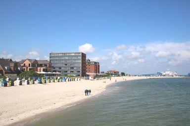 Königstraße 5, Whg. 33, Atlantischer Hof - Ferienwohnung mit 3- Zimmern auf ca. 60m² in 1. Strandlage mit Meerblick