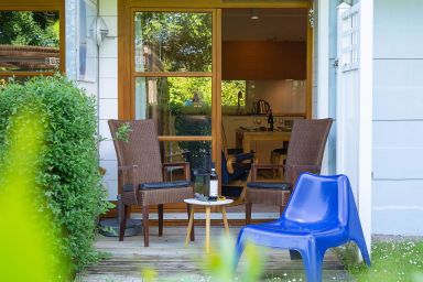 Wohnanlage "Am Grün" - Gemütliche Ferienwohnung mit überdachter Terrasse und Parkplatz in Wittenbeck