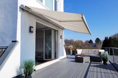 Große Penthouse Ferienwohnung mit Meerblick, Sonnenterrasse & Luxusbad von "Momentic" - Penthouse mit Meerblick, Dachterrasse, Luxusbad - Nur 50 Meter zum Strand