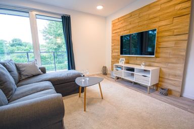 Apartmenthaus Sport-Sager - 3 Zimmer-Ferienwohnung für 3 Personen mit Blick ins Grüne