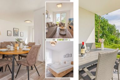 Ferienwohnung Haffkoje - Hochwertiges Ferienappartement für bis zu 4 Personen in ruhiger Wohngegend an der Haffküste