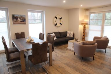 Heiti's Koje - Neue Ferienwohnung (72qm) für 4 Personen mit Garten und Wärmekabine am Wasser