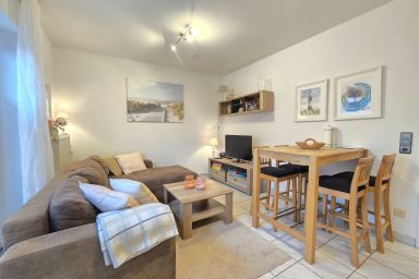 Ferienwohnung Ebbe Neßmersiel - Komfortable Ferienwohnung Ebbe mit Terrasse und großem Garten