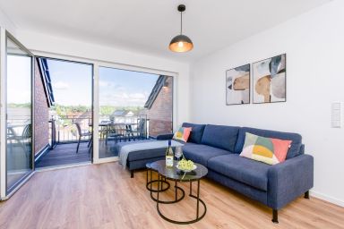 Küstenhain Lodge - 67 m² Wohlfühlatmosphäre für 2 Personen + Hund mit Balkon