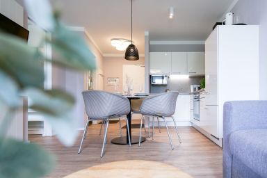 Godewindpark Travemünde - Komfortables Ostsee-Apartment mit Wellnessoase und sonnigem Balkon