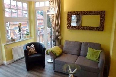 La Mer - Helles 52m² Wohnung für 2 Personen mit zwei Balkonen