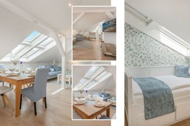 Villa Westfalia - Moderne Ferienwohnung in Heringsdorf mit Meerblick & Balkon – 150 m zum Strand