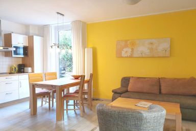 Haus Capri - Wohnung 4: 46m², 2-Raum, 3 Pers., Sitzmögl. draußen