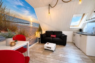 W3 Ferienhaus Ankerplatz in Börgerende - W3(3): Möwennest 2-Raum FeWo (rechts, 30m², 2 Pers.) OG