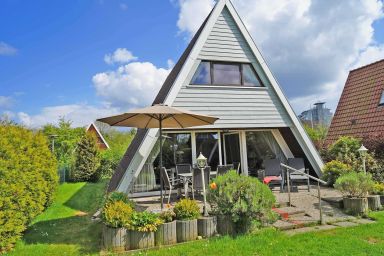 Zeltdachhaus  - sehr strandnah - mit Glasfaser W-LAN - - mit Zaun in sonniger Lage