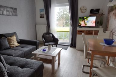 Fewo 1 mit Box -Bett, ruhig zum Garten, Süd-Balkon