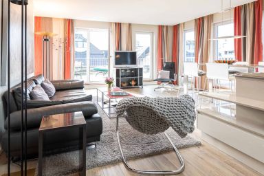 High End Penthouse - Luxus Penthouse-Ferienwohnung in Westerland mit 3 Zimmern und ca. 100 m² Wohnfläche, für bis zu 3 Personen