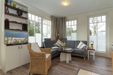 Dünenschloss - Tolle Ferienwohnung an der Ostsee mit Südterrasse - Saunabereich & Pool im Haus!