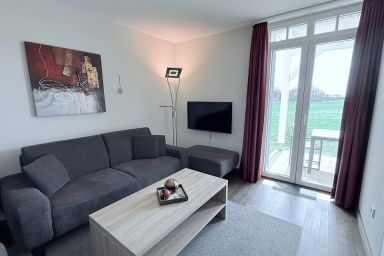 Resort Deichgraf - Strandnahe, hundefreundliche Ferienwohnung mit Sauna, Terrasse und Strandkorb