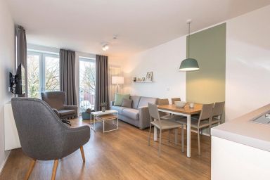 Apartmentvilla Anna See - Modernes Apartment in Strandnähe mit sonniger Süd-Ost Loggia und Sauna im Haus!