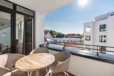 Godewindpark Travemünde - Sonniges, modernes Ferienapartment mit Loggia und Fußbodenheizung in Strandnähe