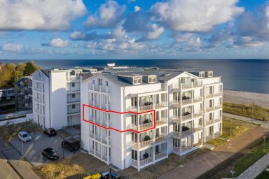 Apartmentanlage Meerblickvilla - Sonniges Apartment mit Balkon und Sauna in der Anlage - nur 25 Meter zur Ostsee